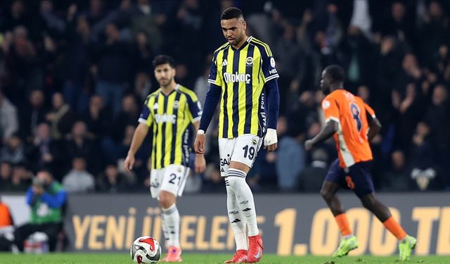 Fenerbahçe'den zirve yarışında kritik kayıp
