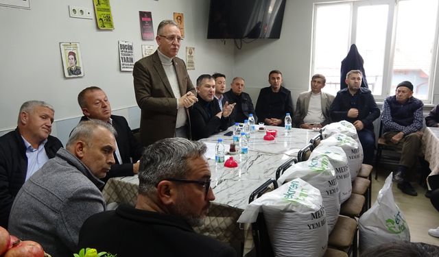 Üreticilere tohum ve gübre desteği