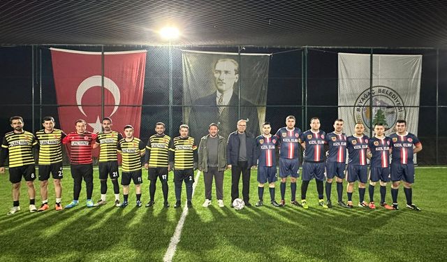 Beyağaç Belediyesi 2025 Halı Saha Turnuvası başladı