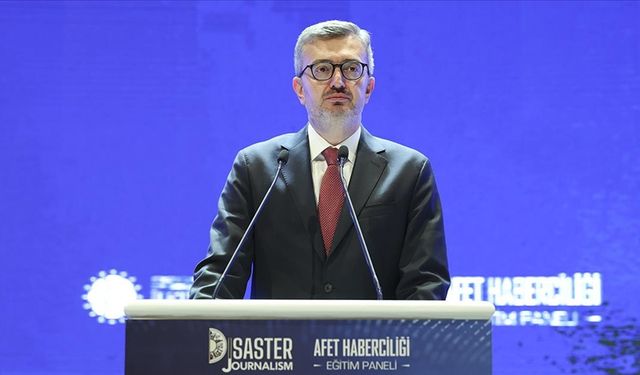 Başkan Duran: Afet haberciliği salt bir gazetecilik pratiği değildir