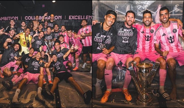 MLS'te Lionel Messi'nin takımı Inter Miami şampiyon oldu