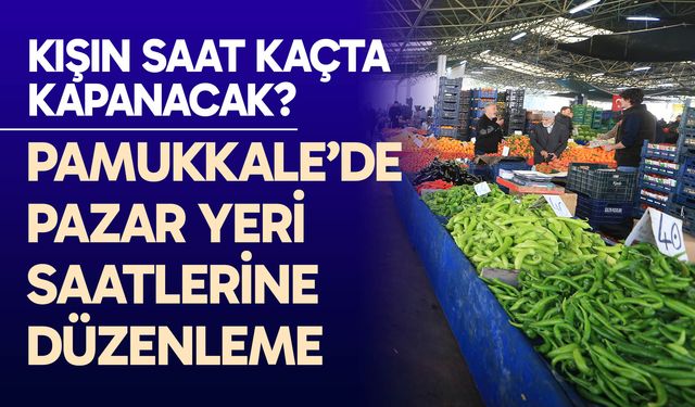 Pamukkale’de yeni düzenleme