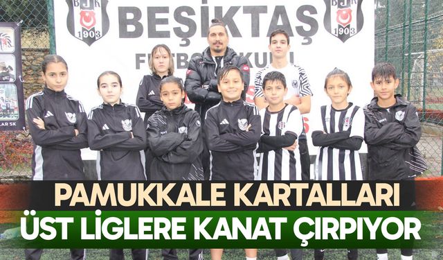 Pamukkale kartalları üst liglere kanat çırpıyor