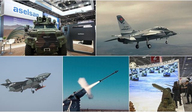 SIPRI'nın ilk 100 savunma sanayisi şirketi listesinde 5 Türk firması yer aldı