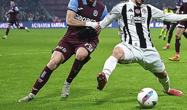 Trabzonspor-Beşiktaş maçına, konuk takım taraftarları alınmayacak