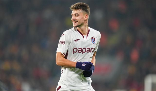 Trabzonspor'da son haftaların golcüsü Muçi