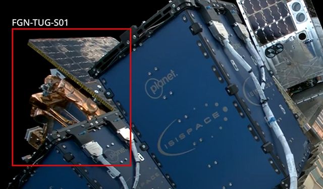 Türkiye'nin ilk yörünge transfer aracı FGN-TUG-S01, hibrit motorunu uzayda ateşledi