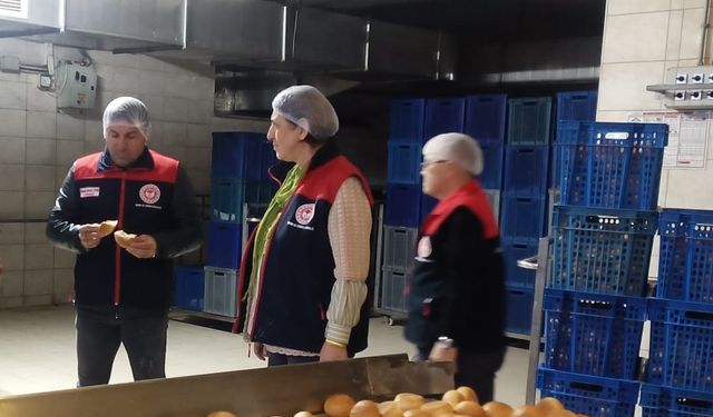 Denizli'de fırınlar denetlendi