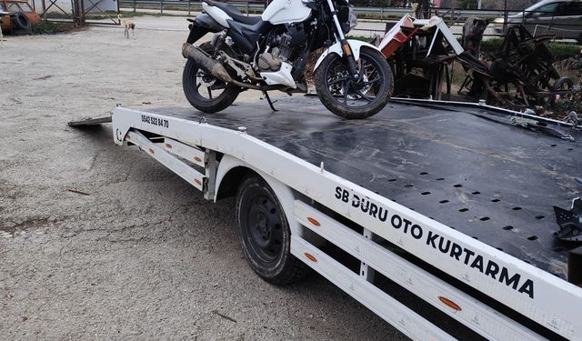 Çocukların motosiklet yolculuğu acı sonla bitti: 1 ölü, 1 yaralı