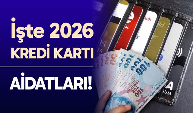 2026 Kredi Kartı Aidatları Belli Oldu! Hangi banka kaç para aidat alıyor? Aidat almayan ücretsiz banka var mı?
