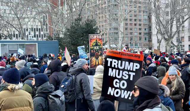 ABD genelinde Trump yönetimine karşı ICE protestoları...