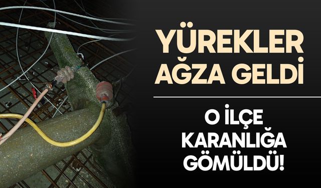 Denizli Buldan'da şiddetli fırtına! Yüksek gerelim hattı inşaata devrildi...