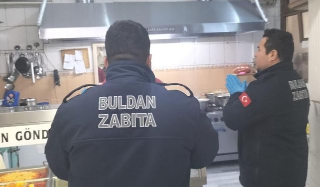 Buldan’da restoranlar denetlendi