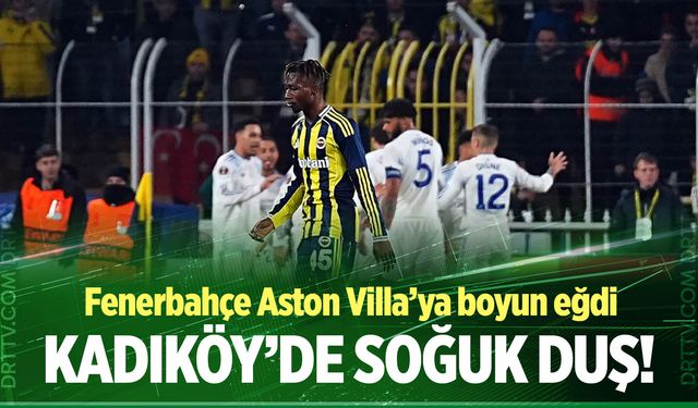 Fenerbahçe Kadıköy'de yıkıldı!