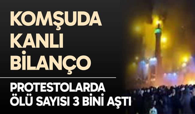 Komşuda Kanlı Bilanço: Protestolarda Ölü Sayısı 3 Bini Aştı