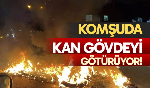 Komşuda kan gövdeyi götürüyor!