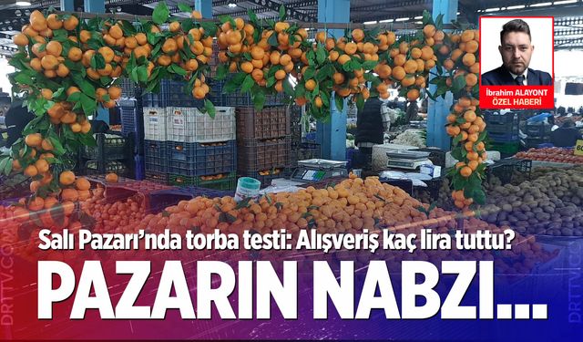 Denizli’de pazar torbası kaça doluyor? İşte fiyatlar…