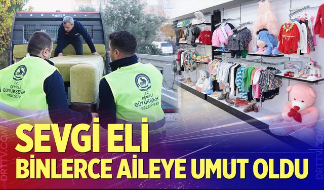 Sevgi Eli binlerce aileye umut oldu