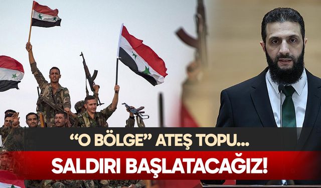 Suriye ordusu SDG'yi uyarı! Saldırı başlatacağız...