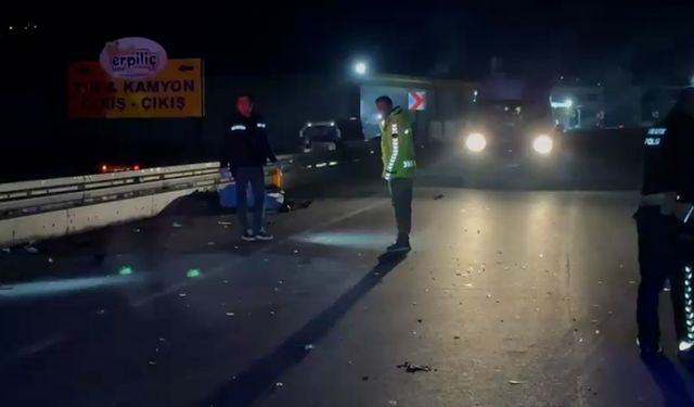 Fabrikadan oğlunu almaya giden kadın kazada hayatını kaybetti