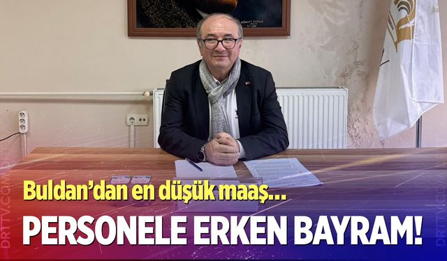 Denizli Buldan Belediyesi'nde, 2026 yılı personel maaşları belli oldu...