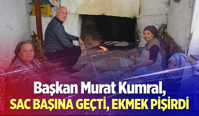 Başkan Kumral’dan Babadağ’da sac başında samimi ziyaret