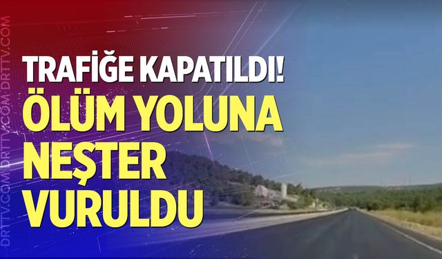 Buldan’da sabıkalı yola neşter vuruldu