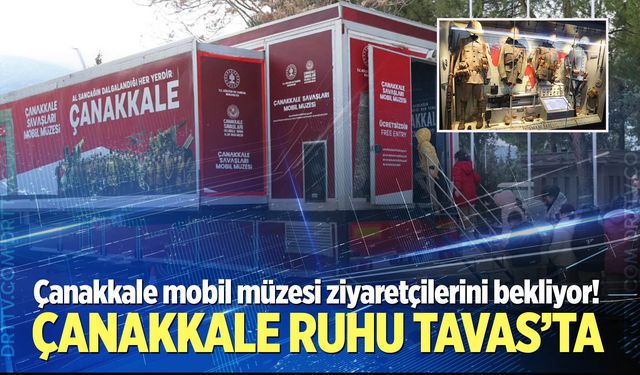 Çanakkale ruhu Tavas’ta