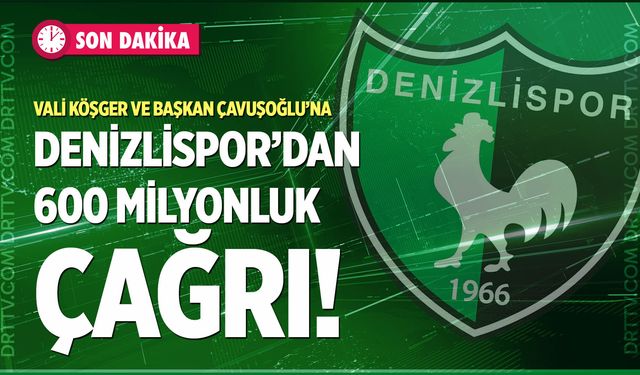Denizlispor’dan transfer yasağı açıklaması… 660 milyon bor!
