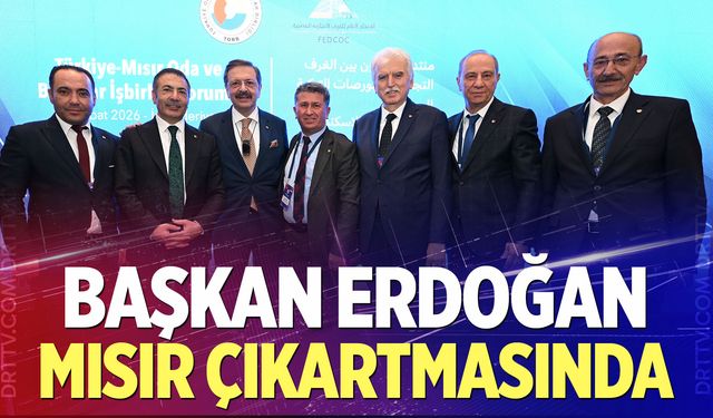 Başkan Erdoğan Mısır'da