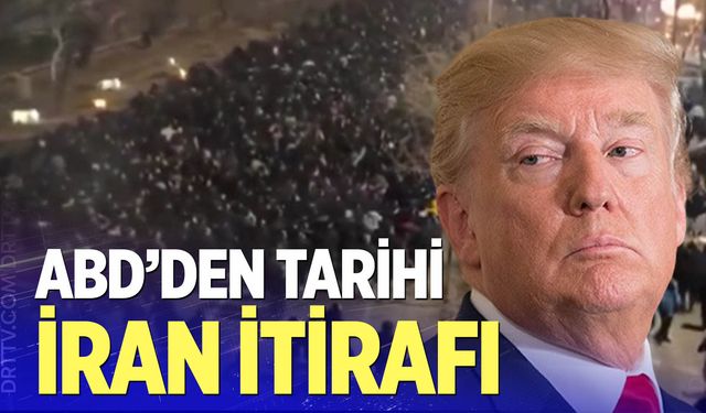 ABD'den tarihi İran itirafı