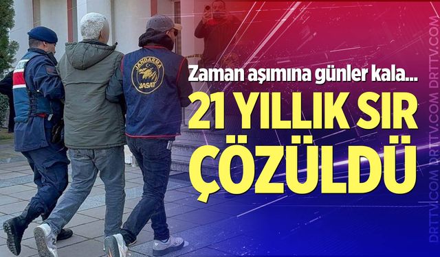 21 yıllık sır çözüldü
