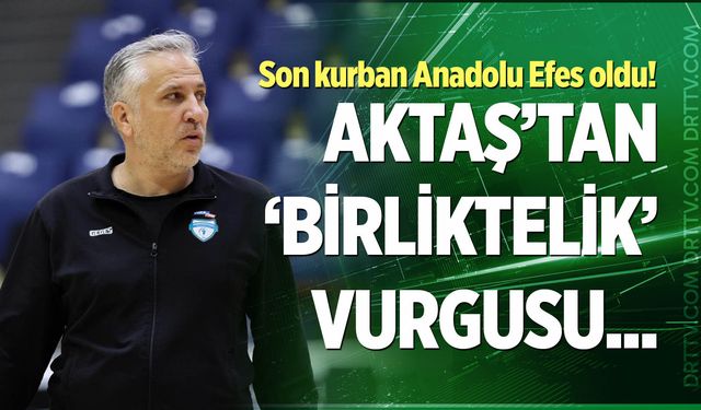 Zafer Aktaş: “Bu başarı bir ekip işi…”