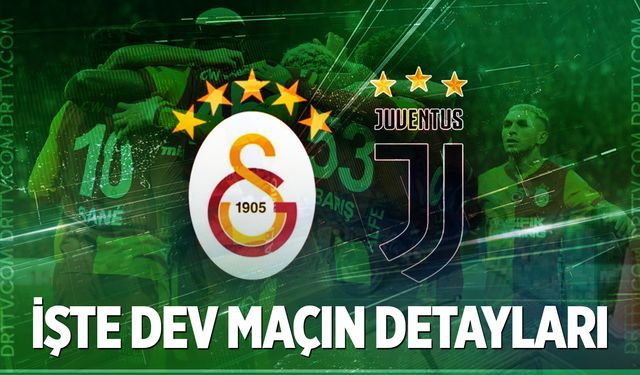 Galatasaray, Juventus’u konuk edecek
