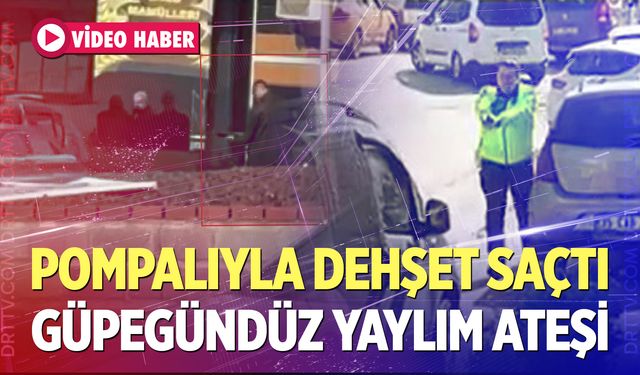 İzmir'de sokak ortasında dehşet! Pompalı tüfekle güpegündüz yaylım ateşi açtı...