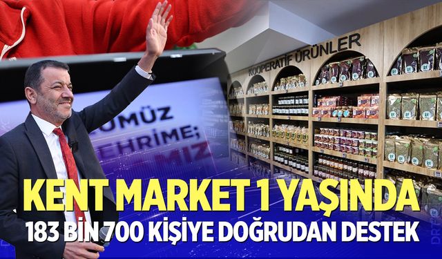 Kent Market 1 Yaşında