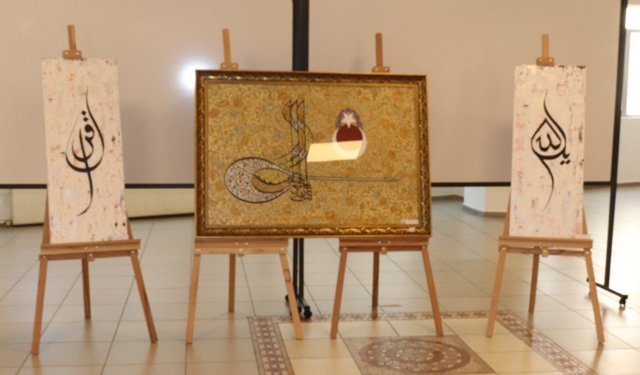 Pamukkale’de 100 eser sanatseverle buluştu