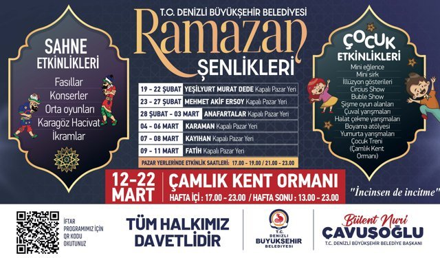 DBB Ramazan Şenlikleri - Resmi Reklam - 19 ve 20 Şubat 2026