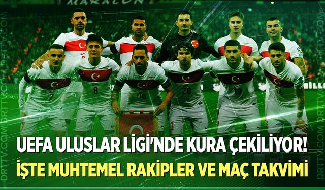 UEFA Uluslar Ligi'nde torbalar belli oldu kura çekiliyor! İşte A Milli Takımımızın muhtemel rakipleri ve maç takvimi...