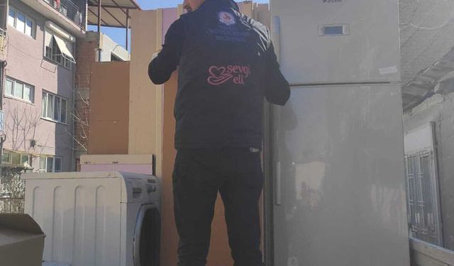 Yangının yaralarını Sevgi Eli sardı