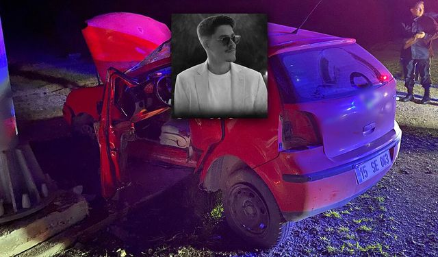 Kazada ağır yaralanan 21 yaşındaki genç hayatını kaybetti