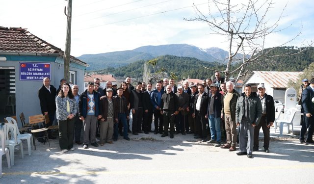 Başkan Çavuşoğlu, Acıpayam’da vatandaşlarla buluştu