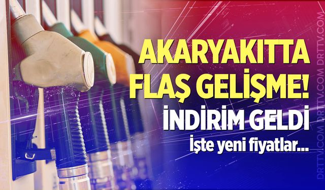 Akaryakıtta flaş gelişme! İşte yeni fiyatlar