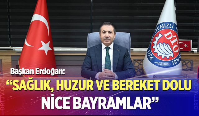 “Sağlık, Huzur ve Bereket Dolu Nice Bayramlar”