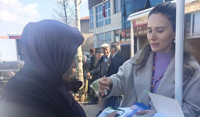 Beyağaç'ta farkındalık etkinliği