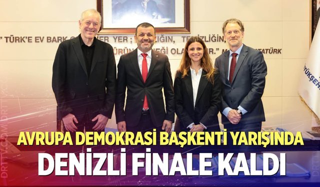 Denizli, Avrupa Demokrasi Başkenti 2027 için finalde