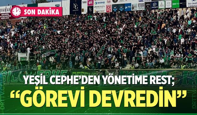Denizlispor’da yönetime rest; Taraftarlardan ‘görevi bırakın’ çağrısı