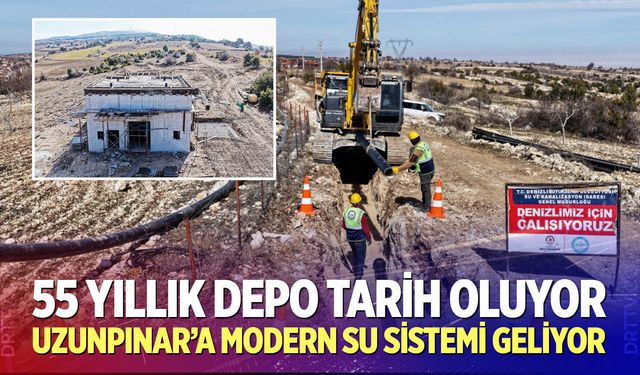 Uzunpınar’a modern su sistemi geliyor