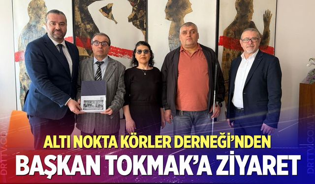 Altı Nokta Körler Derneği Denizli Şubesi’nden DGC’ye ziyaret