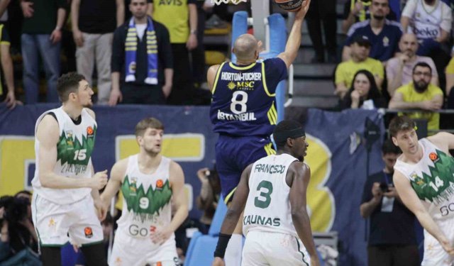 Euroleague: Fenerbahçe: 82 - Zalgiris Kaunas: 92